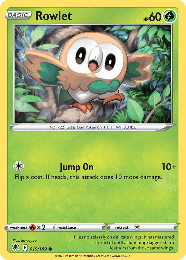 Rowlet SWSH10-19