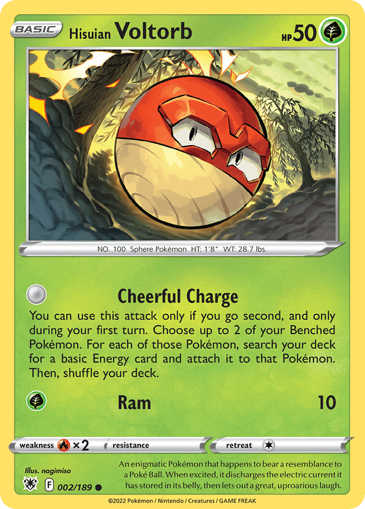 Hisuian Voltorb SWSH10-2
