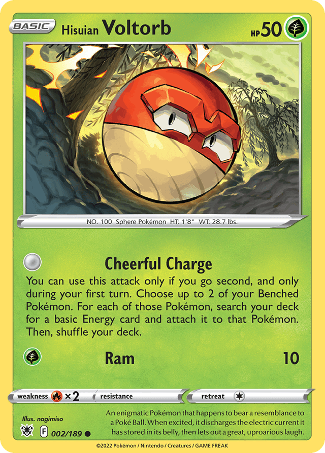 Hisuian Voltorb SWSH10-2