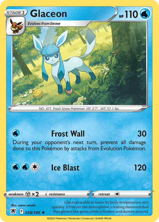 Glaceon SWSH10-38
