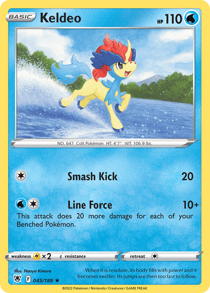 Keldeo SWSH10-45