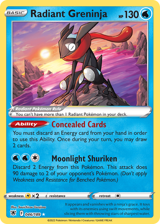 Radiant Greninja SWSH10-46