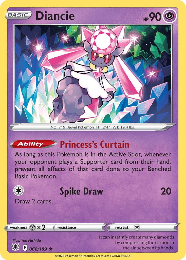 Diancie SWSH10-68