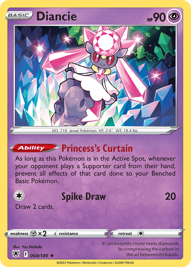 Diancie SWSH10-68