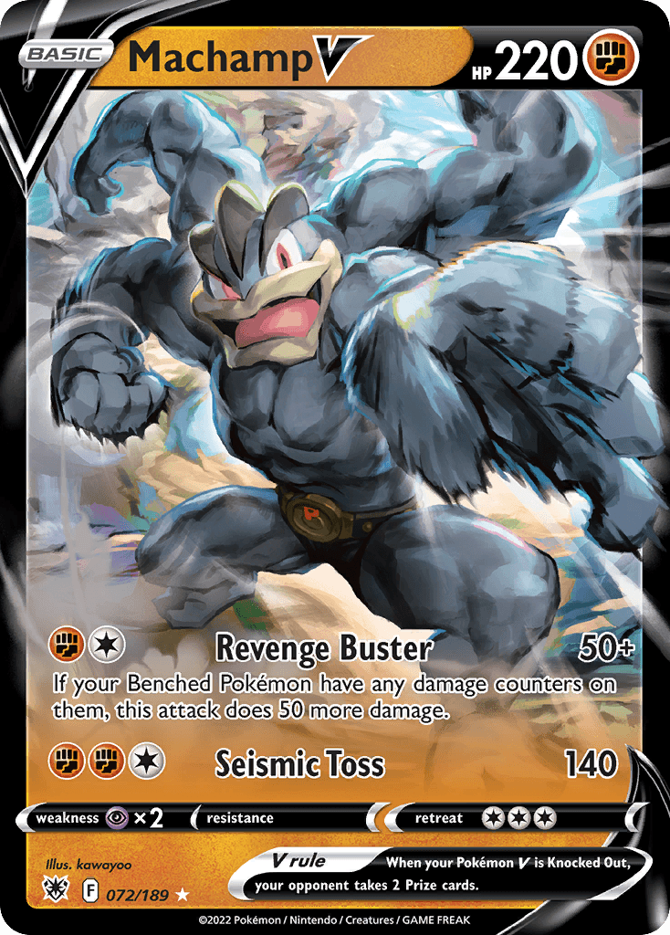 Machamp V SWSH10-72
