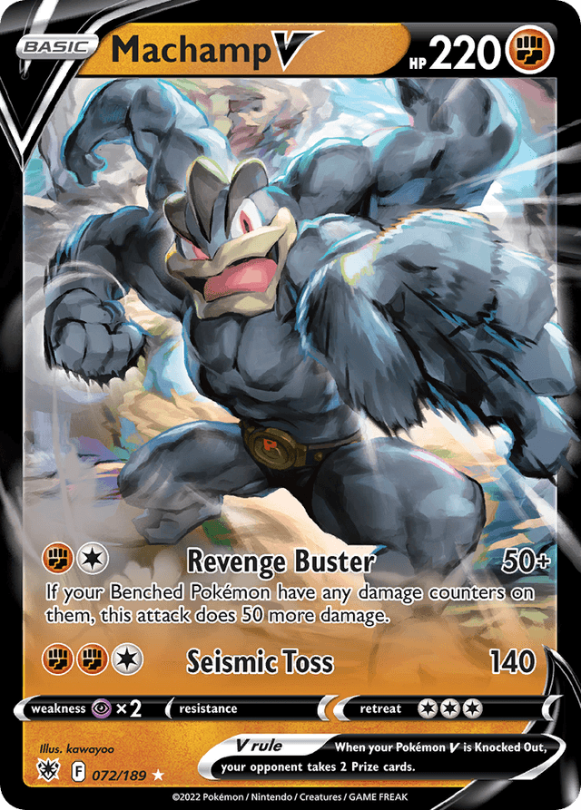 Machamp V SWSH10-72
