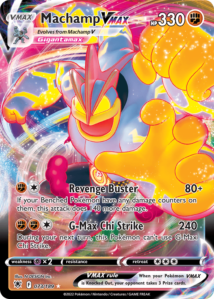 Machamp VMAX SWSH10-73