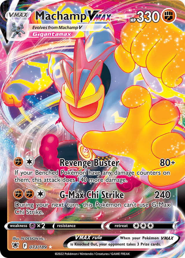 Machamp VMAX SWSH10-73
