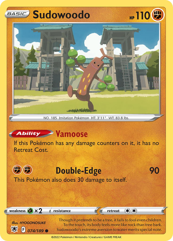 Sudowoodo SWSH10-74