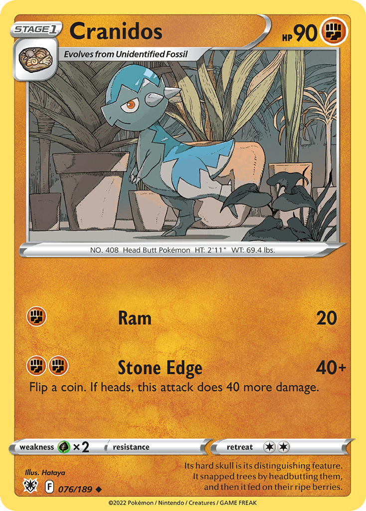 Cranidos SWSH10-76