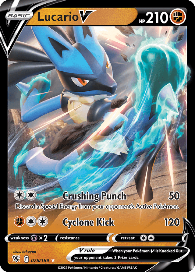 Lucario V SWSH10-78