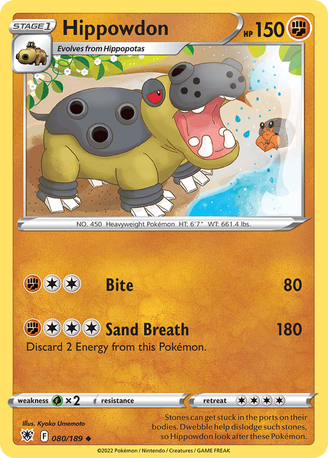 Hippowdon SWSH10-80