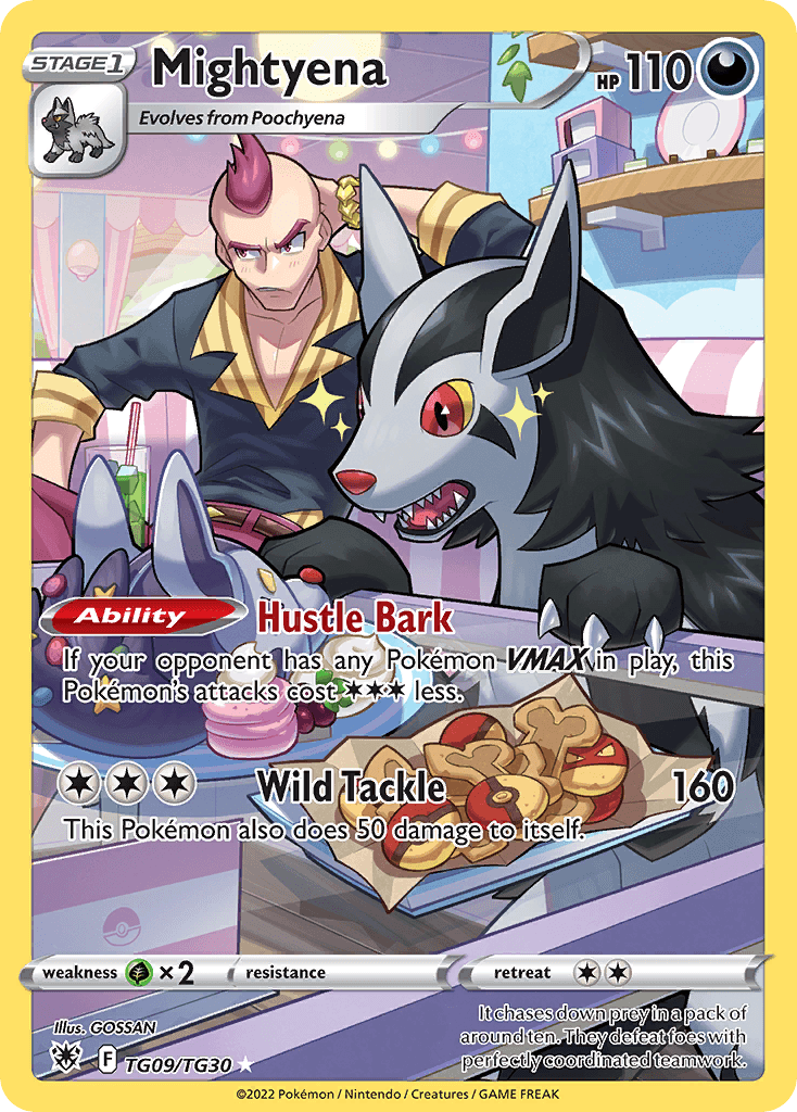 Mightyena SWSH10TG-TG09