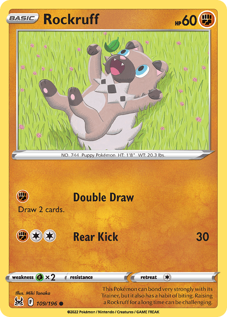 Rockruff SWSH11-109