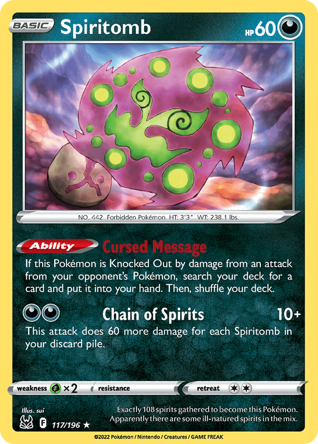 Spiritomb SWSH11-117