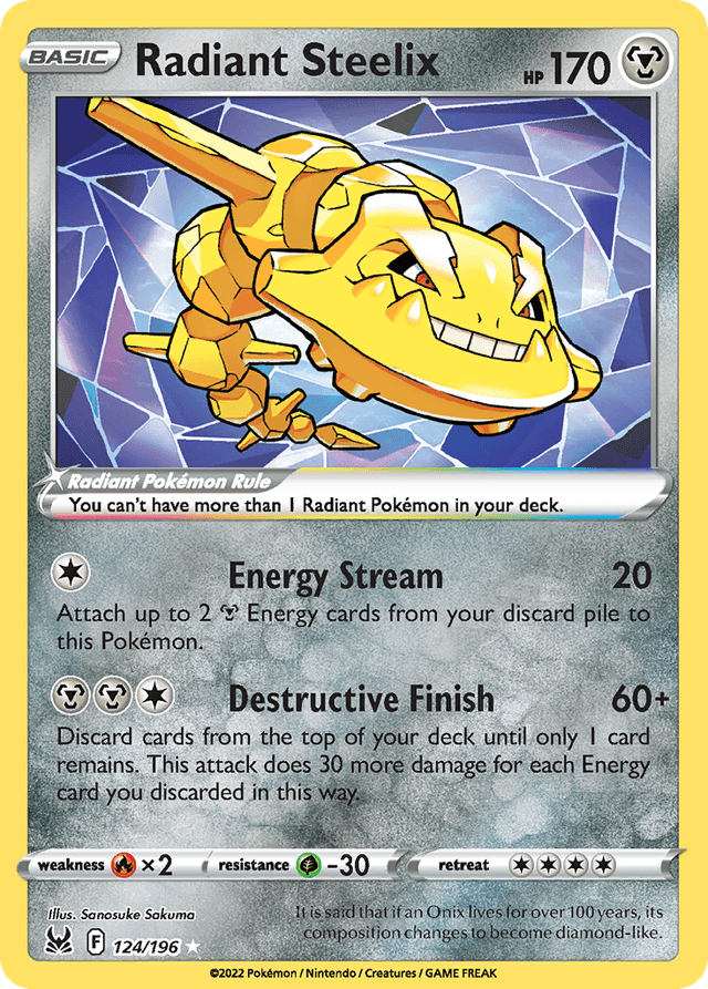 Radiant Steelix SWSH11-124