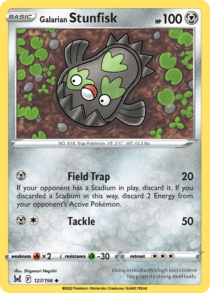 Galarian Stunfisk SWSH11-127