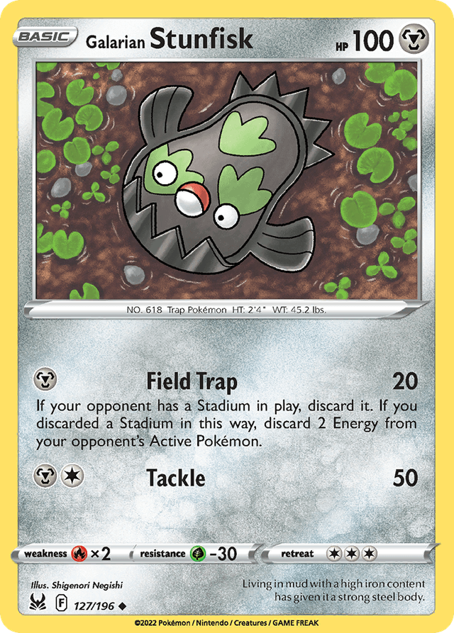 Galarian Stunfisk SWSH11-127