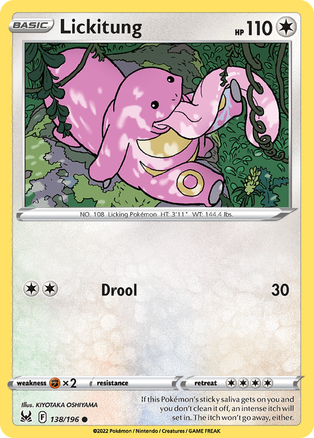Lickitung SWSH11-138