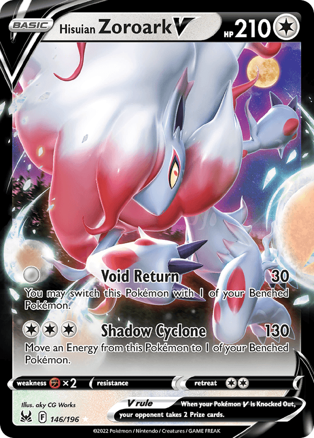Hisuian Zoroark V SWSH11-146