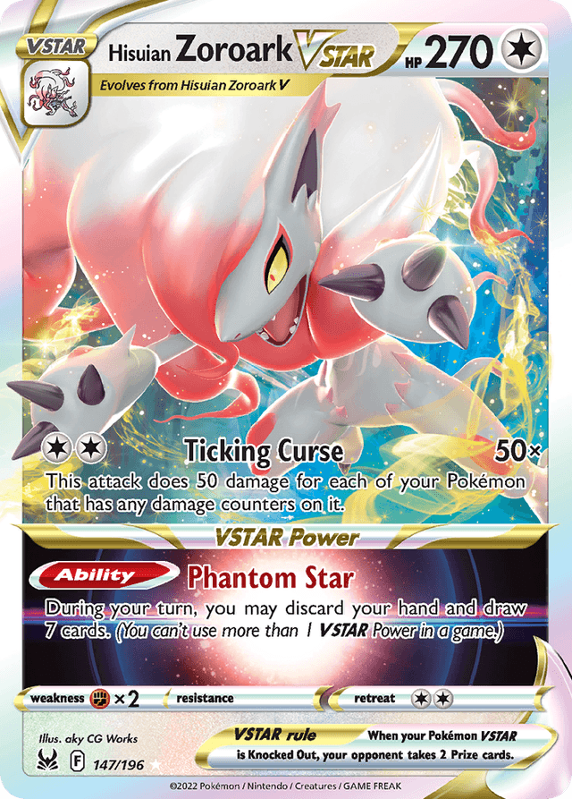 Hisuian Zoroark VSTAR SWSH11-147