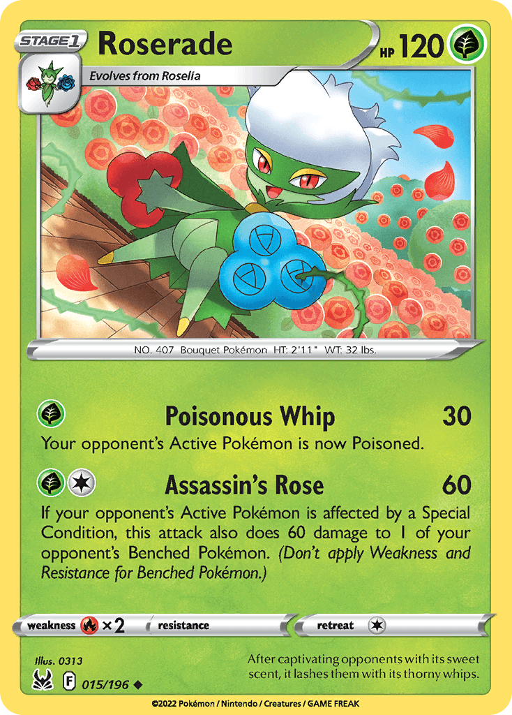 Roserade SWSH11-15