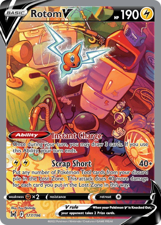 Rotom V SWSH11-177