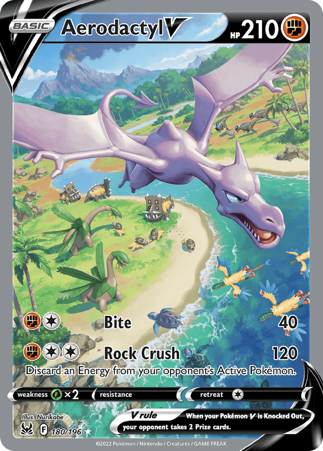 Aerodactyl V SWSH11-180
