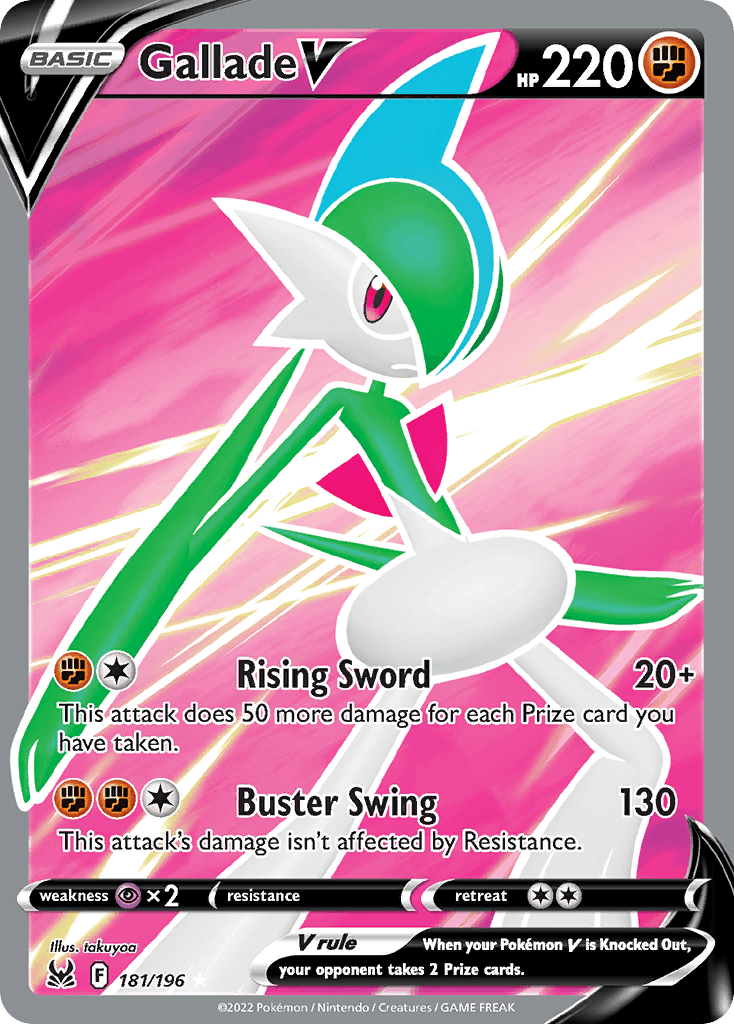 Gallade V SWSH11-181