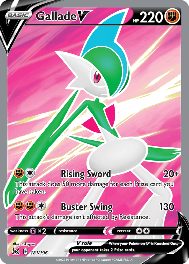 Gallade V SWSH11-181