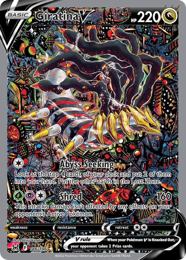 Giratina V SWSH11-186