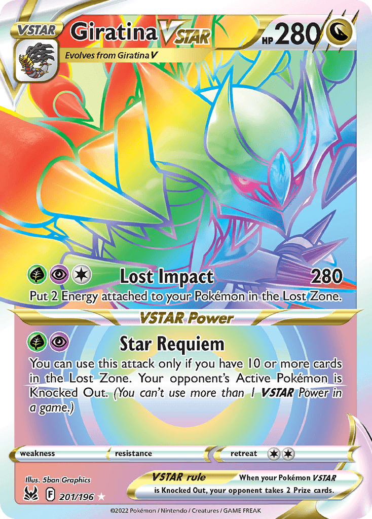 Giratina VSTAR SWSH11-201