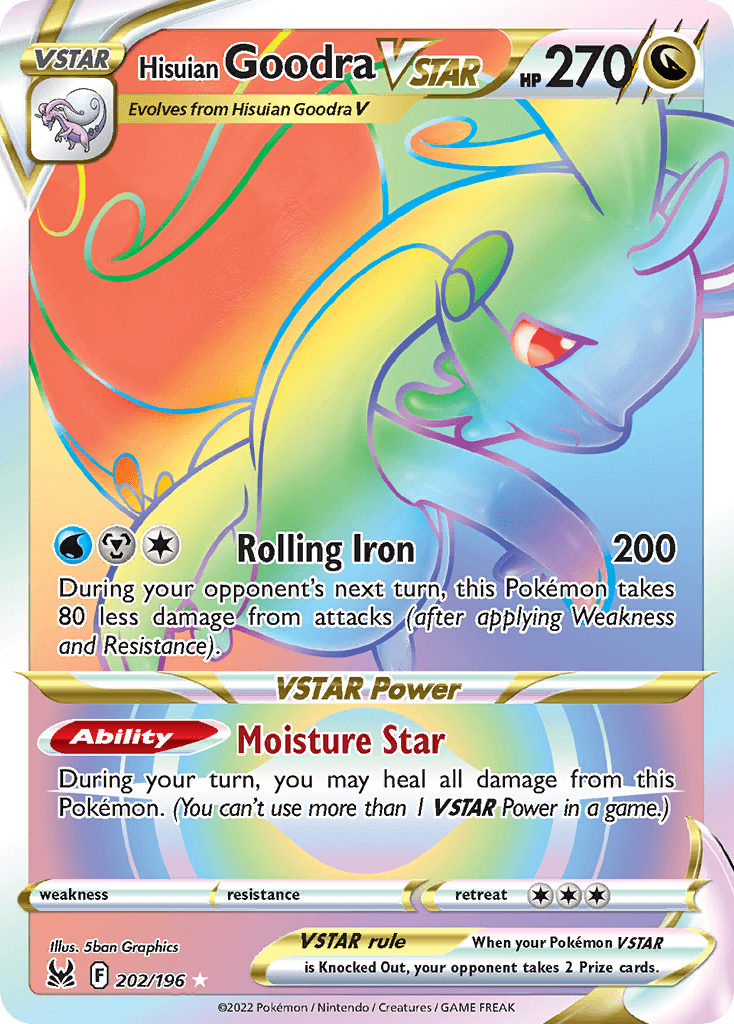Hisuian Goodra VSTAR SWSH11-202