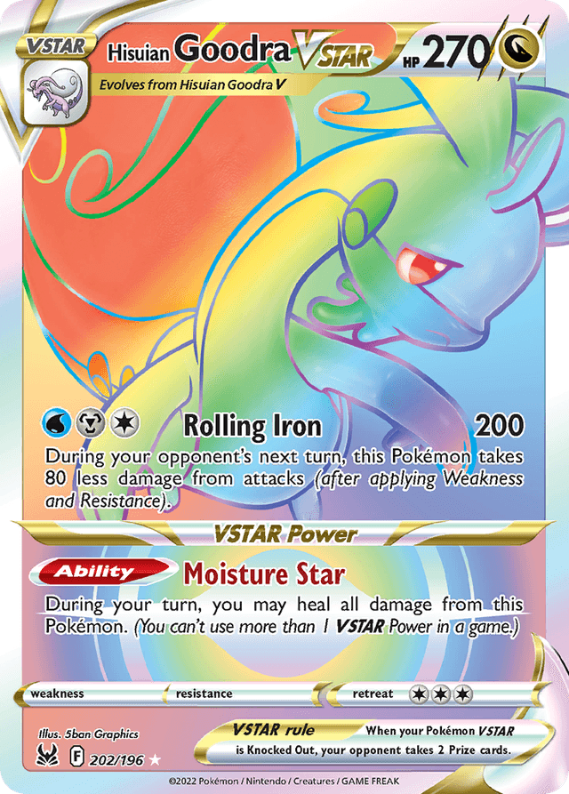 Hisuian Goodra VSTAR SWSH11-202