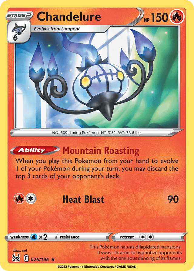 Chandelure SWSH11-26