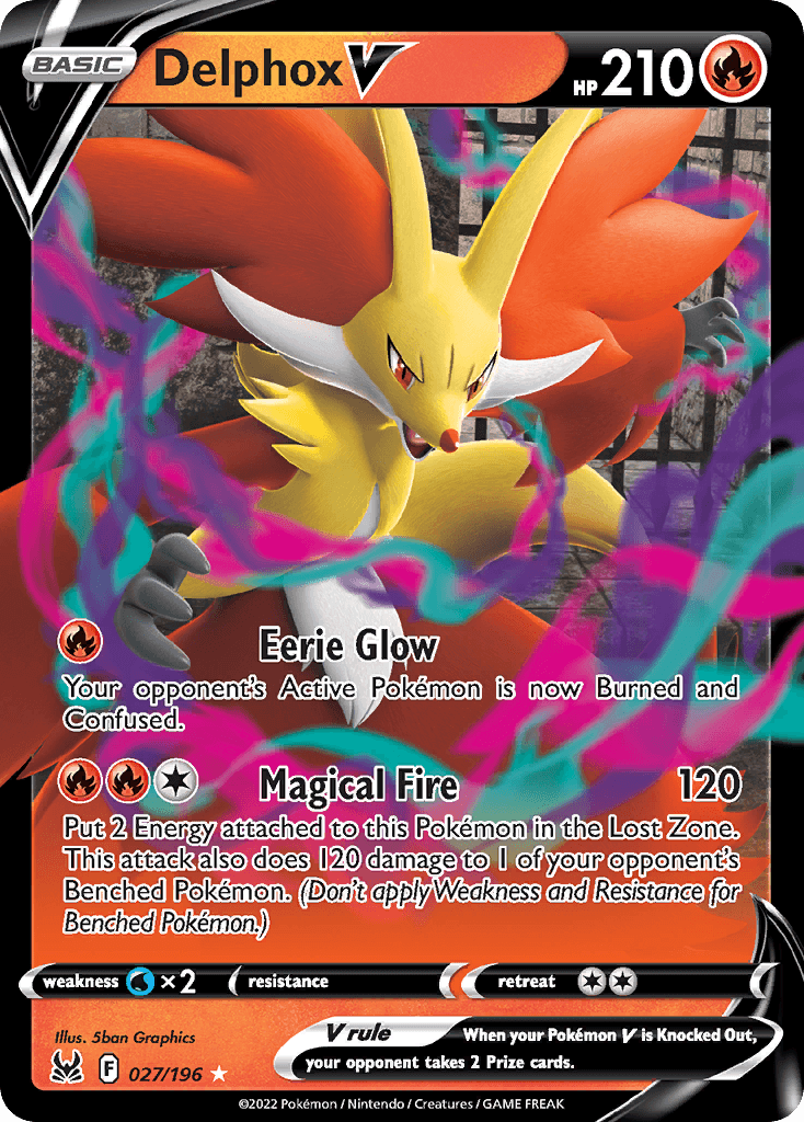 Delphox V SWSH11-27