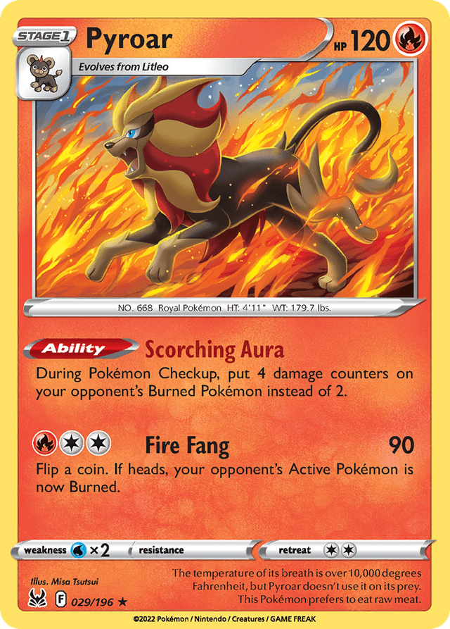 Pyroar SWSH11-29