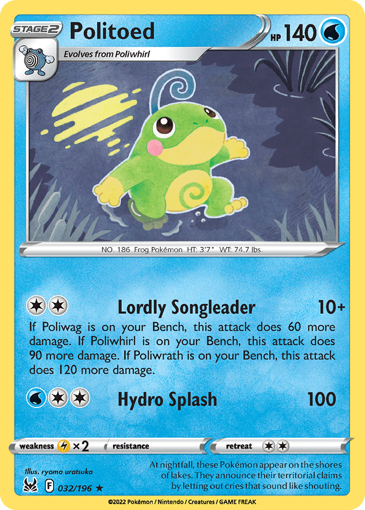 Politoed SWSH11-32