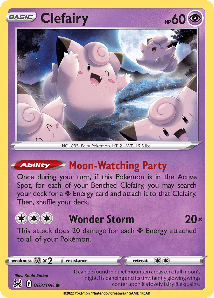 Clefairy SWSH11-62