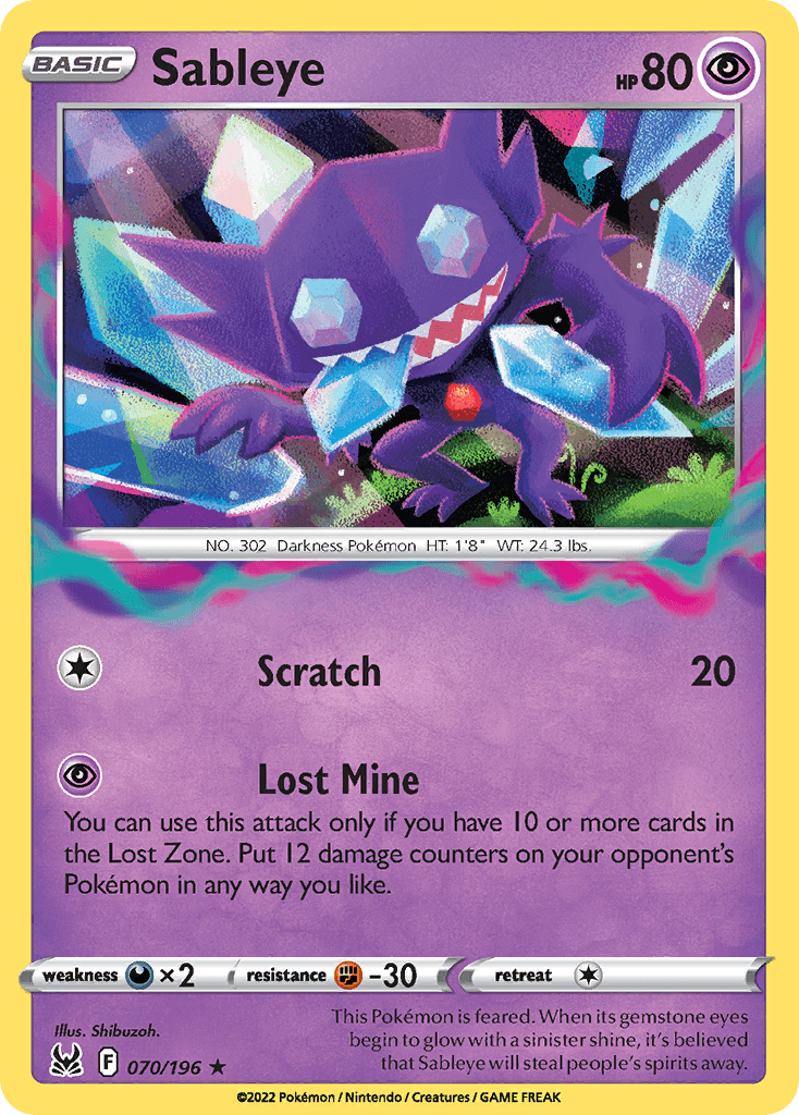 Sableye SWSH11-70