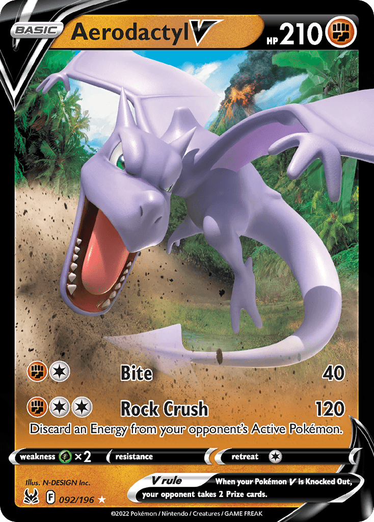 Aerodactyl V SWSH11-92