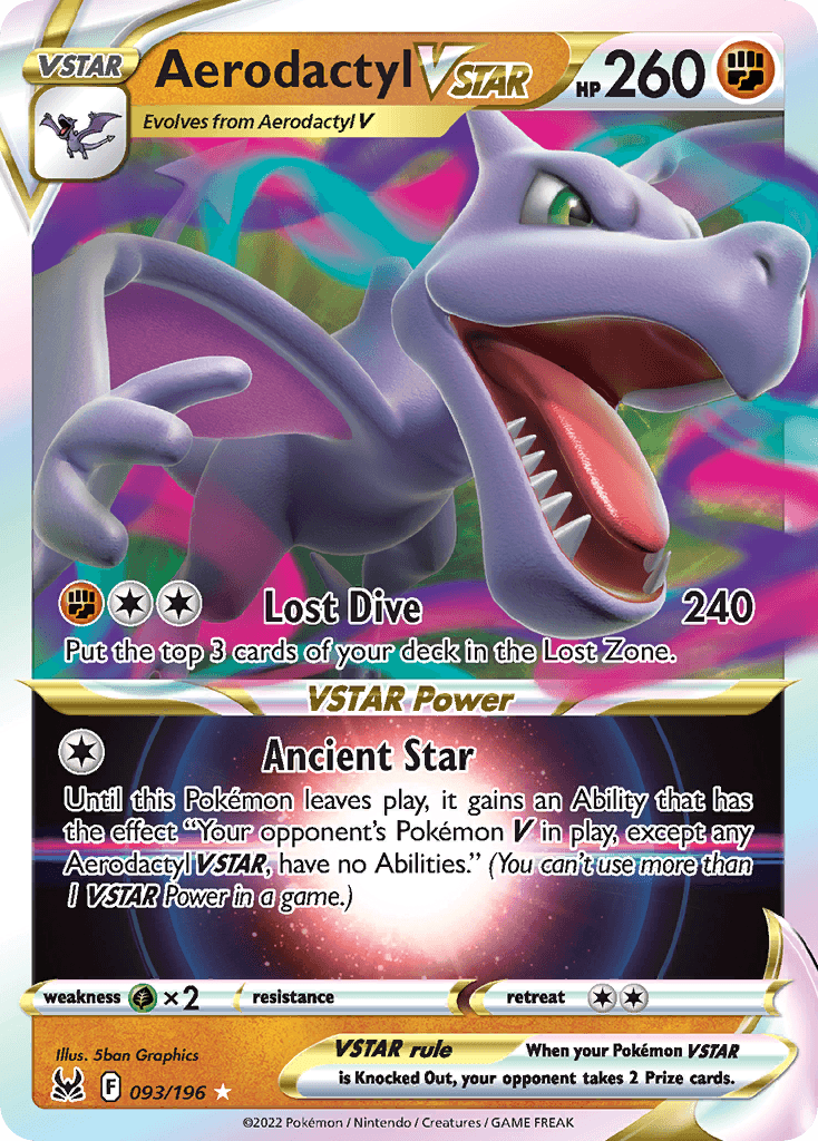 Aerodactyl VSTAR SWSH11-93