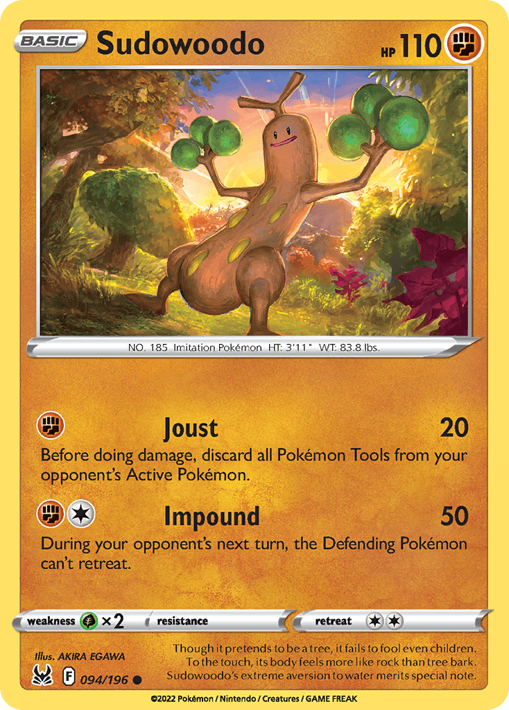 Sudowoodo SWSH11-94