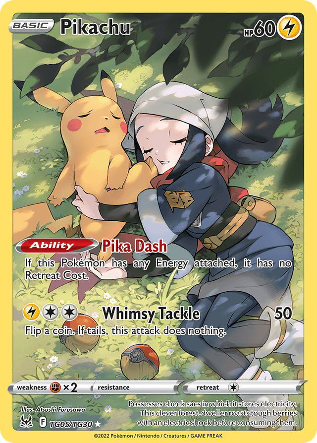 Pikachu SWSH11TG-TG05