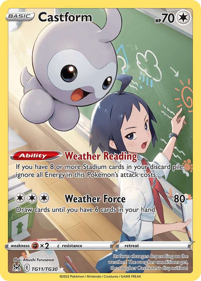 Castform SWSH11TG-TG11