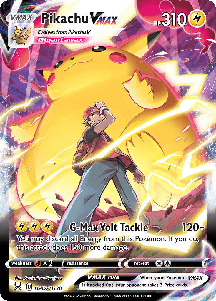 Pikachu VMAX SWSH11TG-TG17