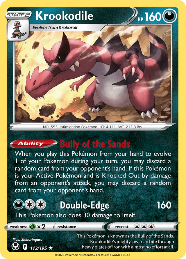 Krookodile SWSH12-113