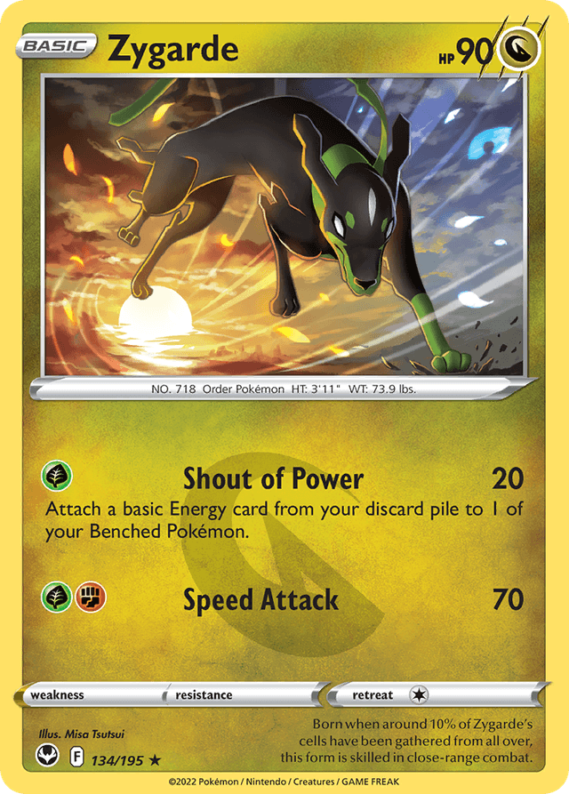 Zygarde SWSH12-134