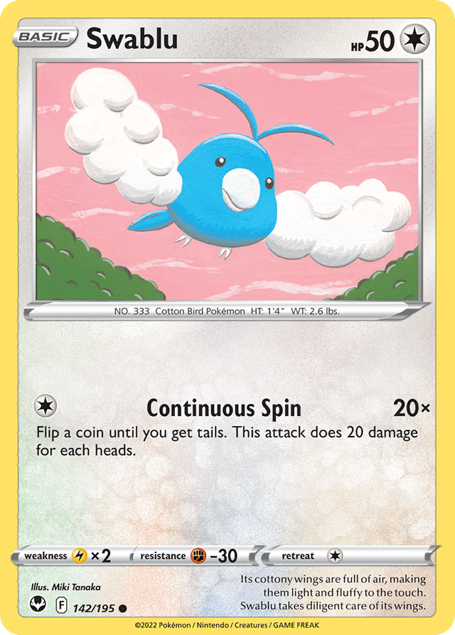 Swablu SWSH12-142
