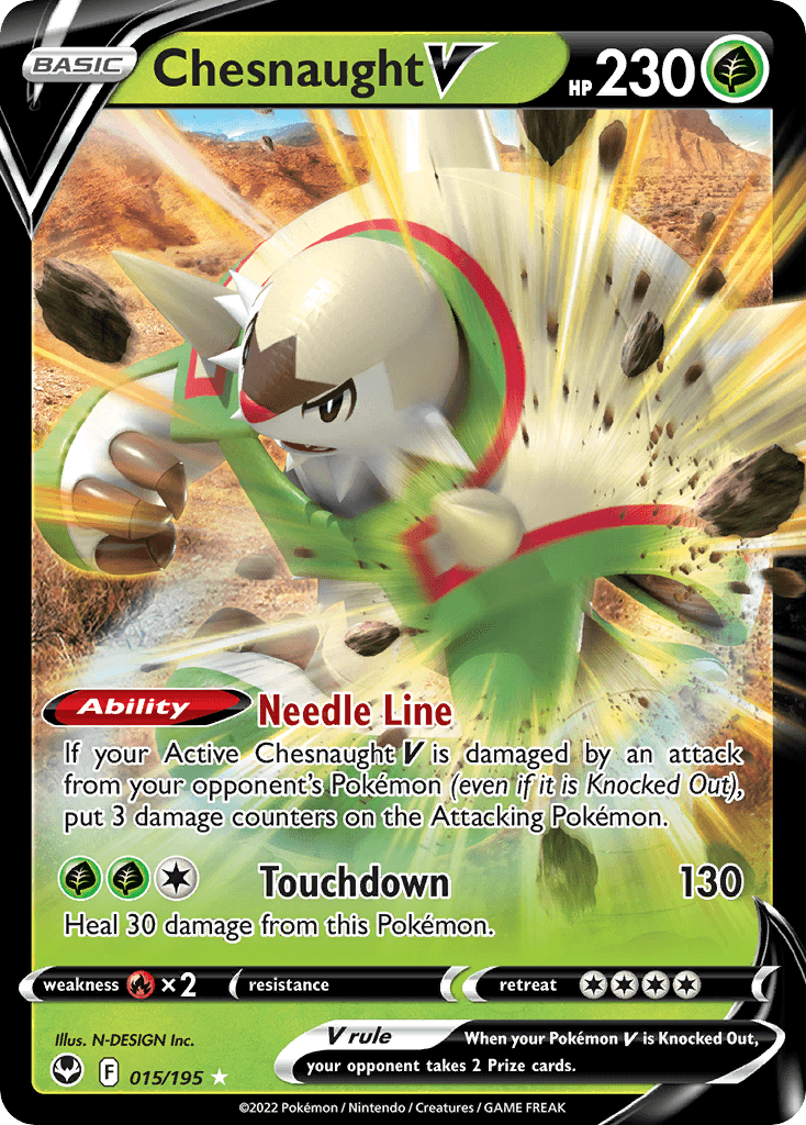 Chesnaught V SWSH12-15